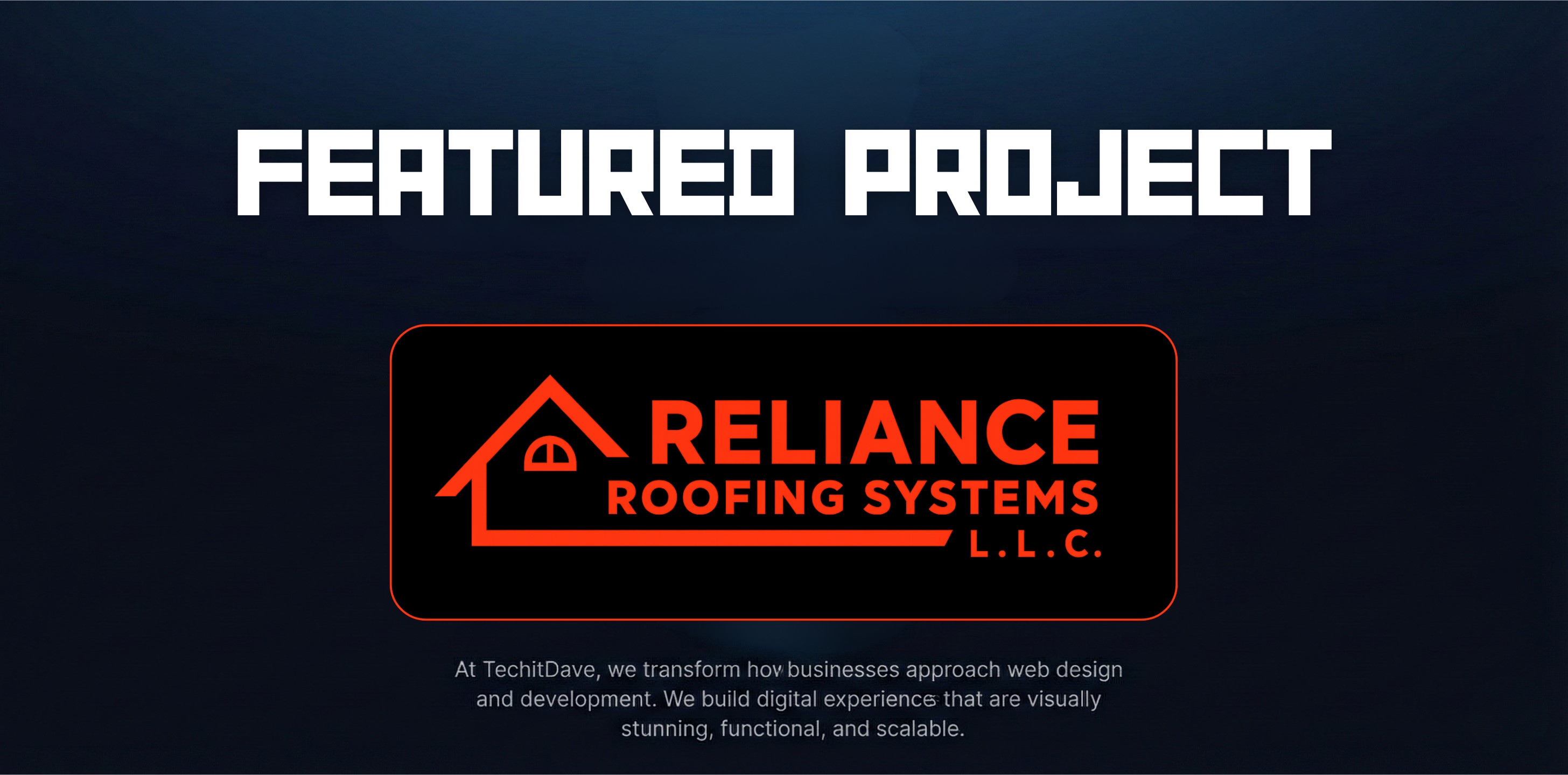 When Your Web Designer Ghosts You: The Reliance Roofing Systems Website Story