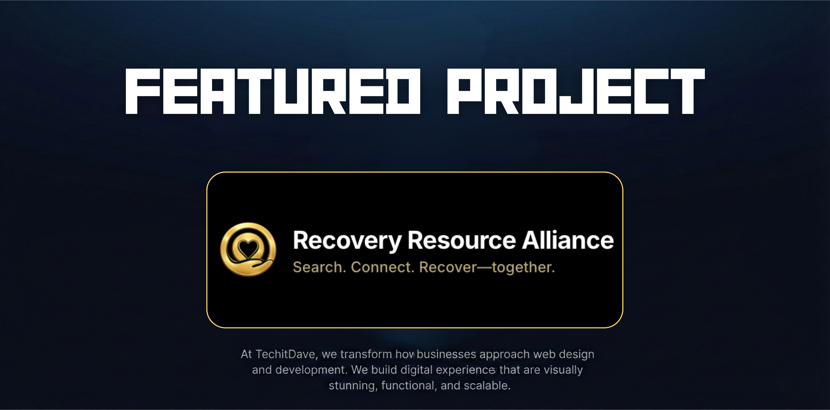 Recovery Resource Alliance: Building a Partner-Verified Recovery Directory Across Web + Mobile